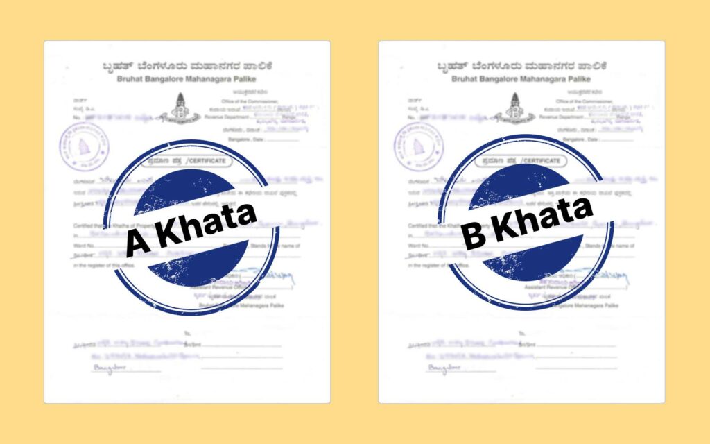 A Khata vs B Khata